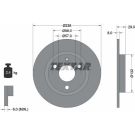 Bremsscheibe 92038500 Bremsscheibe 92038500