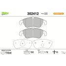 Valeo Bremsbelagsatz, Scheibenbremse ESSENTIAL 302412