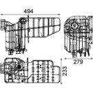 Ausgleichsbehälter, Kühlmittel CRT 53 000S