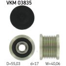 SKF Generatorfreilauf VKM 03835