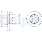 Delphi Bremsscheibe BG3567 Delphi Bremsscheibe BG3567