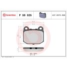 Bremsbelagsatz, Scheibenbremse P 59 025