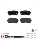Zimmermann Bremsbelagsatz, Scheibenbremse 25292.155.1