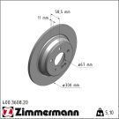 Bremsscheibe 400.3608.20 Bremsscheibe 400.3608.20