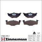 Zimmermann Bremsbelagsatz, Scheibenbremse 21866.195.1