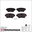 Zimmermann Bremsbelagsatz, Scheibenbremse 23863.160.1