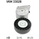 SKF Spannrolle, Keilrippenriemen VKM 33028