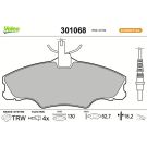 Valeo Bremsbelagsatz, Scheibenbremse ESSENTIAL 301068