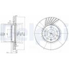 Delphi Bremsscheibe BG3142