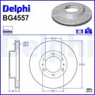 Delphi Bremsscheibe BG4557