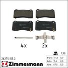 Bremsbelagsatz, Scheibenbremse 26275.155.2 Bremsbelagsatz, Scheibenbremse 26275.155.2