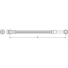 Metzger Bremsschlauch 4110564