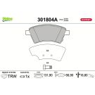 Valeo Bremsbelagsatz, Scheibenbremse EXPERT 301804A