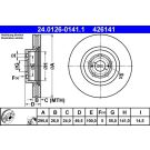 Bremsscheibe 24.0126-0141.1