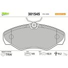 Valeo Bremsbelagsatz, Scheibenbremse ESSENTIAL 301545