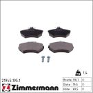 Zimmermann Bremsbelagsatz, Scheibenbremse 21945.195.1