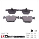 Zimmermann Bremsbelagsatz, Scheibenbremse 24458.170.1