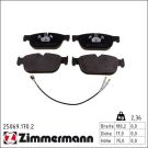 Zimmermann Bremsbelagsatz, Scheibenbremse 25069.170.2