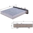 Knecht Filter, Innenraumluft LAK 589