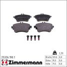 Zimmermann Bremsbelagsatz, Scheibenbremse 25326.190.1