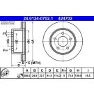 Bremsscheibe 24.0124-0702.1