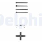 Delphi Zubehörsatz, Scheibenbremsbelag LX0263