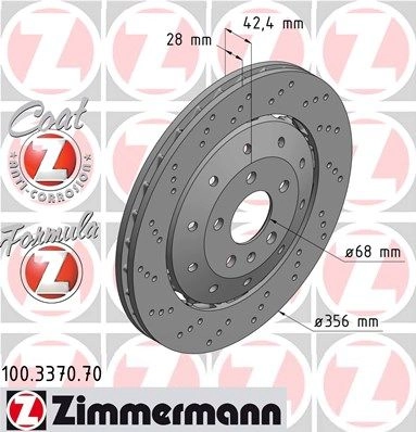 Bremsscheibe 100.3370.70