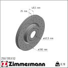 Bremsscheibe 250.1353.52 Bremsscheibe 250.1353.52