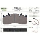Valeo Bremsbelagsatz, Scheibenbremse OPTIPACK 882243
