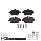 Zimmermann Bremsbelagsatz, Scheibenbremse 24848.185.1