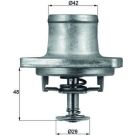 Mahle Thermostat, Kühlmittel BEHR TI 48 80D