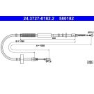 2 x ATE Seilzug, Feststellbremse 24.3727-0182.2