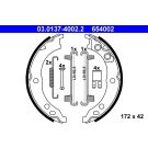 ATE Bremsbackensatz, Feststellbremse 03.0137-4002.2 ATE Bremsbackensatz, Feststellbremse 03.0137-4002.2