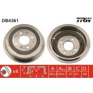 TRW Bremstrommel DB4361
