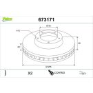 Bremsscheibe 673171