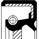 Corteco Wellendichtring, Differential 19035197B