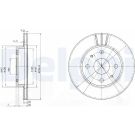 Bremsscheibe BG3555 Bremsscheibe BG3555