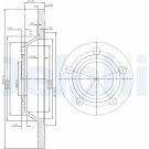 Bremsscheibe BG2987 Bremsscheibe BG2987