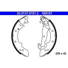Bremsbackensatz 03.0137-0151.2