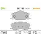 Valeo Bremsbelagsatz, Scheibenbremse ESSENTIAL 302155