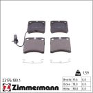 Zimmermann Bremsbelagsatz, Scheibenbremse 23176.180.1