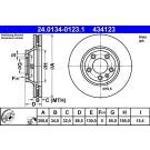 ATE 24.0134-0123.1 Bremsscheibe 350mm, 5x130,0, Belüftet ATE 24.0134-0123.1 Bremsscheibe 350mm, 5x130,0, Belüftet