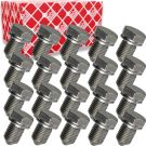 20x FEBI 15374 Verschlussschraube, Ölwanne Stahl, Schlüsselweite: 19, mit Dichtring 20x FEBI 15374 Verschlussschraube, Ölwanne Stahl, Schlüsselweite: 19, mit Dichtring
