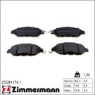 Zimmermann Bremsbelagsatz, Scheibenbremse 25589.170.1
