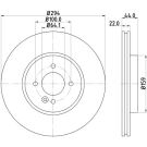 Bremsscheibe 8DD 355 115-871