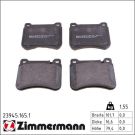 Zimmermann Bremsbelagsatz, Scheibenbremse 23945.165.1