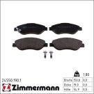 Zimmermann Bremsbelagsatz, Scheibenbremse 24550.190.1