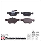 Zimmermann Bremsbelagsatz, Scheibenbremse 24067.190.1