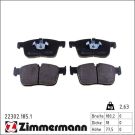 Zimmermann Bremsbelagsatz, Scheibenbremse 22302.185.1