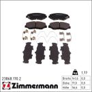 Zimmermann Bremsbelagsatz, Scheibenbremse 23868.170.2